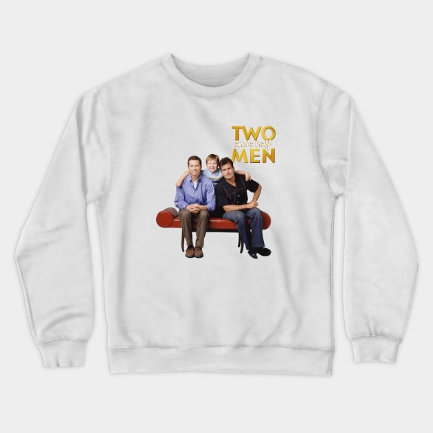 Two and a Half 1 Crewneck Sweatshirt by fancyjan